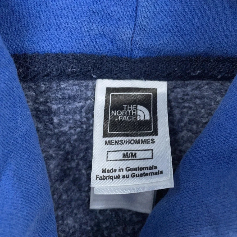 The North Face Hoodie Mens Medium Navy Blue Never Stop‎ Exploring Sweatshirt